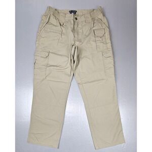 5.11 Tactical Pants Womens 14‎ Regular Tan Outdoor Pro Series Ripstop #64360